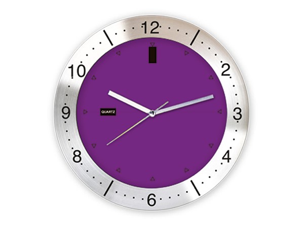 FORMULA DUVAR SAATİ MOR (36 CM)
